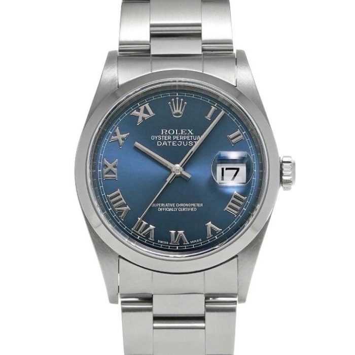 ロレックスデイトジャスト16200 F番 550000円_差し替え